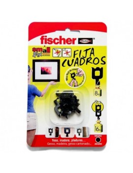 fischer fija cuadraos negro