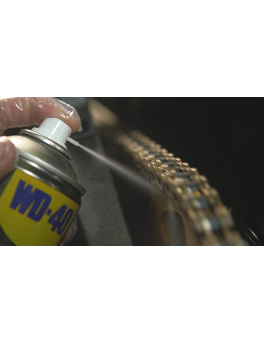 WD-40 Specialist Motorrad-Bremsenreiniger | Schnelltrocknend | Schützt Bremsscheiben & Bremsbeläge | 500 Ml Spray