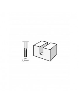 Fresa (HSS) 3,2 mm