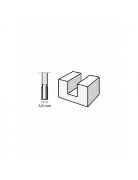 Fresa (HSS) 4,8 mm