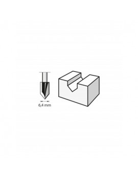 Fresa (HSS) 6,4 mm