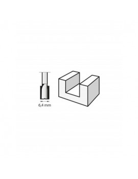 Fresa (HSS) 6,4 mm