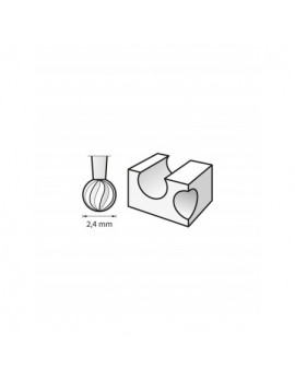 Fresa para grabar 2,4 mm