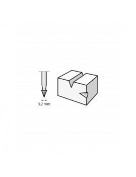Fresa de alta velocidad 3,2 mm